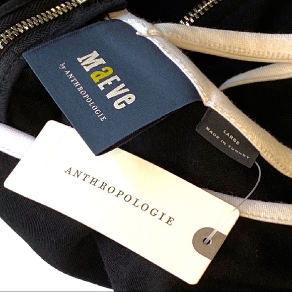 ✨2xHP✨ Anthropologie Maeve 🆕| Sweetheart Ponte Cropped Cutout Top. - Picture 5 of 7